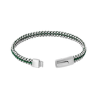 Tris Button Bracelet – Green