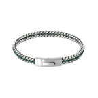 Tris Button Bracelet – Green