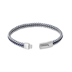 Tris Button Bracelet – Blue