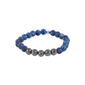 Vesuvius Bracelet – IP Plated Stainless Steel with Lapis
