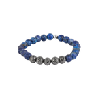 Vesuvius Bracelet – IP Plated Stainless Steel with Lapis