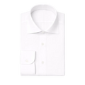 White Classic Collar Dress Shirt
