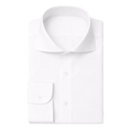 White Spread Collar Dress Shirt