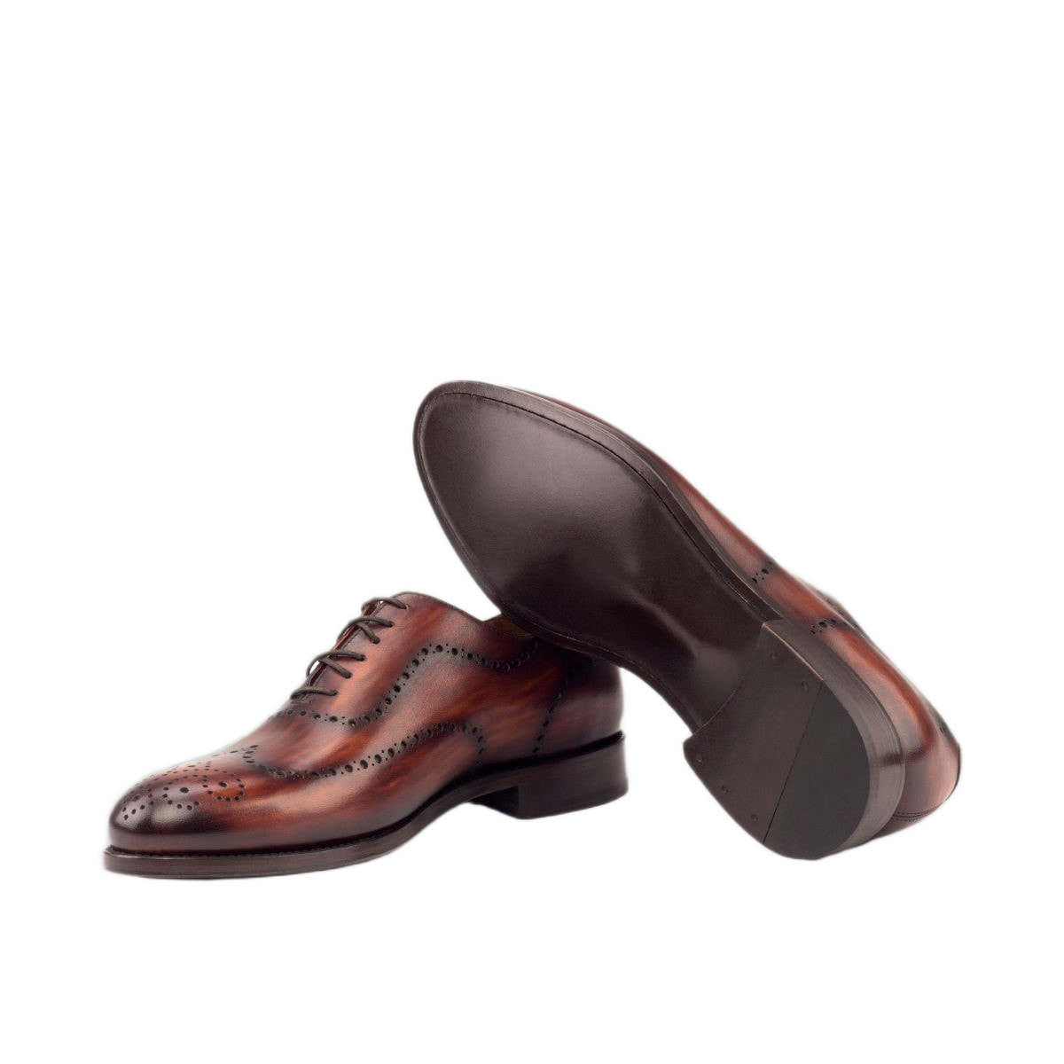 Burnished Brown Patina Wholecut