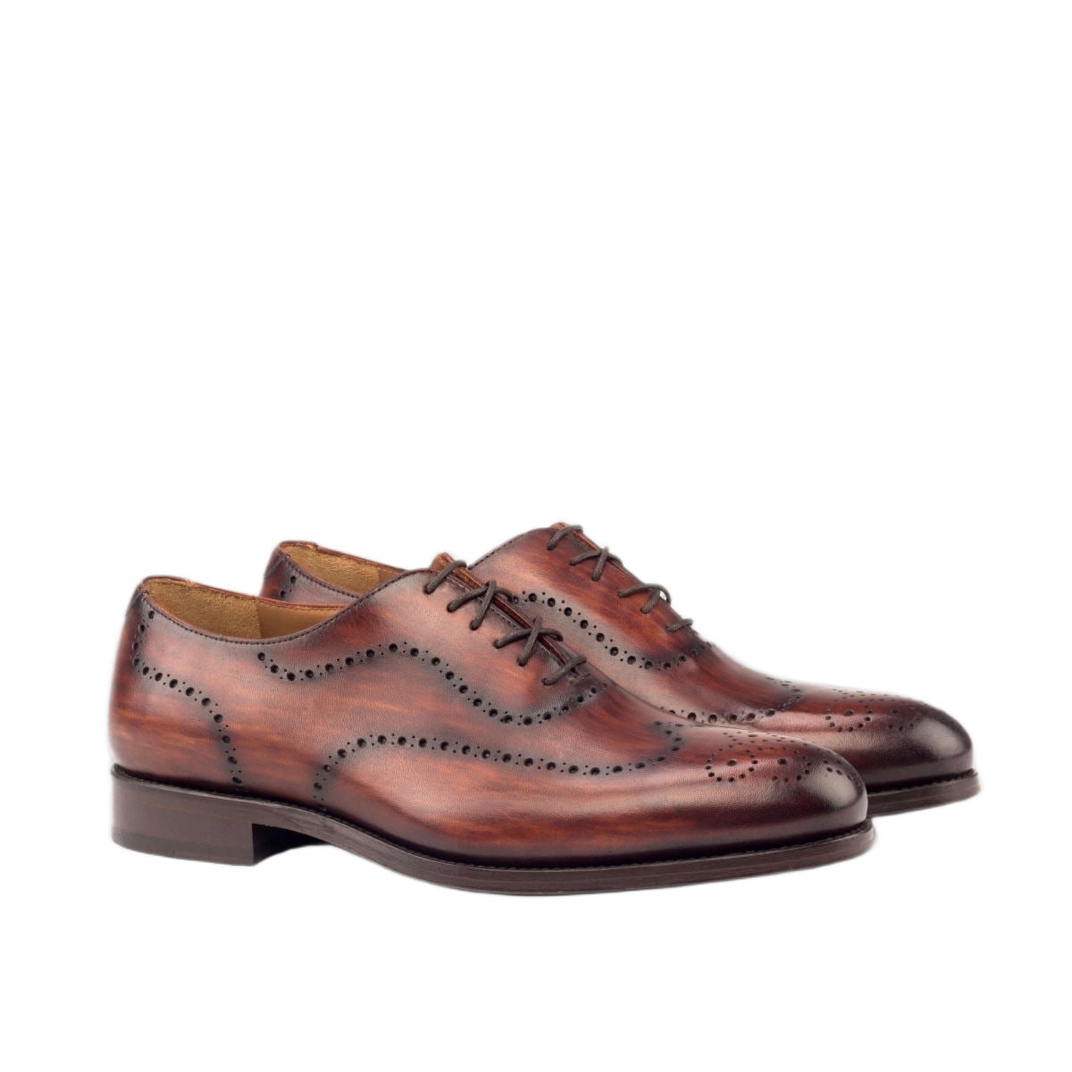 Burnished Brown Patina Wholecut