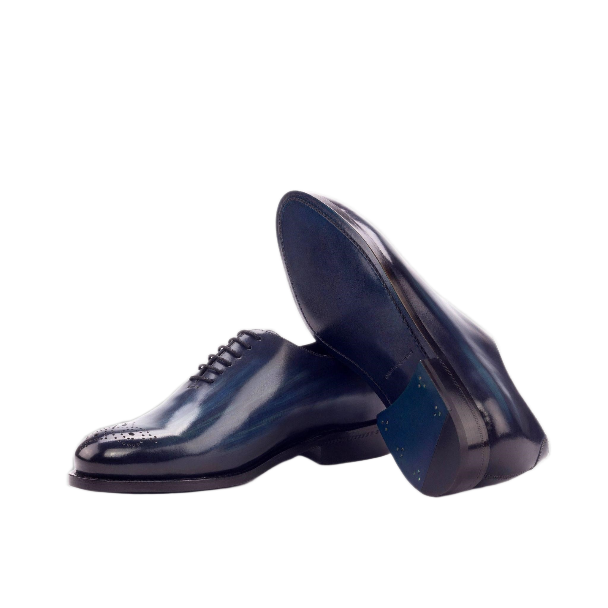 Dark Blue Patina Wholecut
