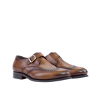 Cognac Brown Single Monk