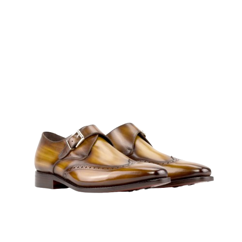 Cognac Patina Single Monk
