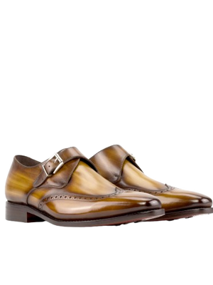 Cognac Patina Single Monk
