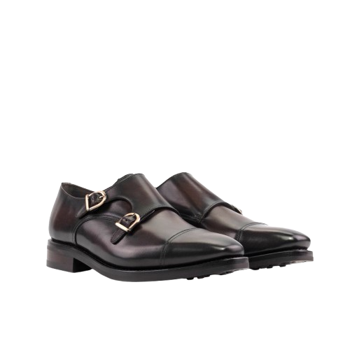 Dark Brown Double Monk