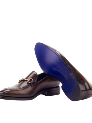 Brown Patina Loafer