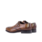 Cognac Brown Single Monk