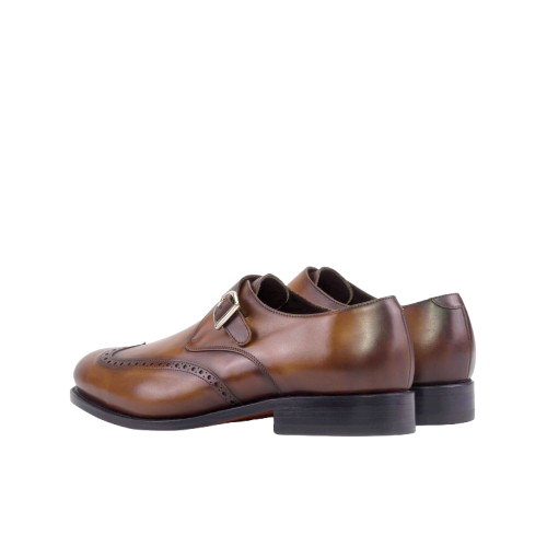 Cognac Brown Single Monk
