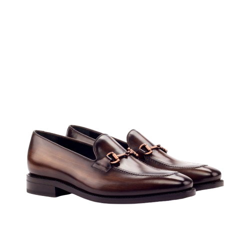 Brown Patina Loafer