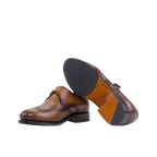 Cognac Brown Single Monk